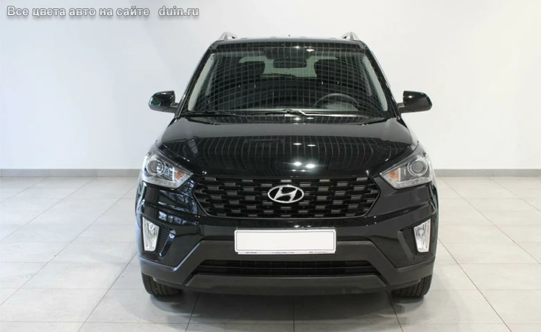 Hyundai Creta Черного цвета