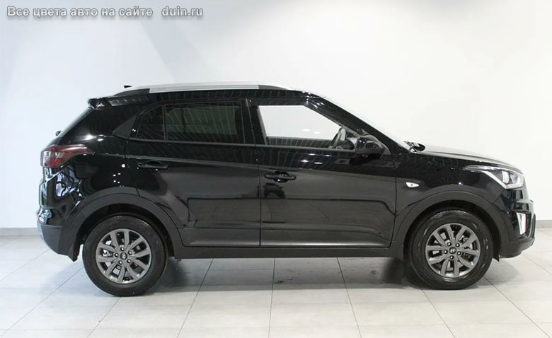 Hyundai Creta Черного цвета