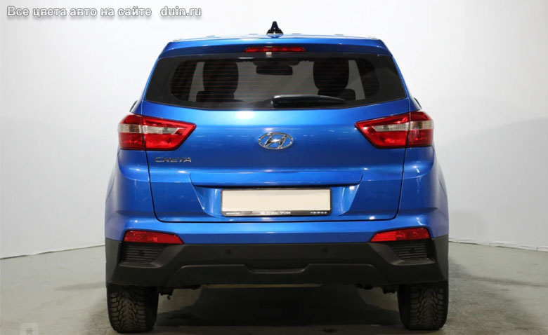 Hyundai Creta Синего цвета