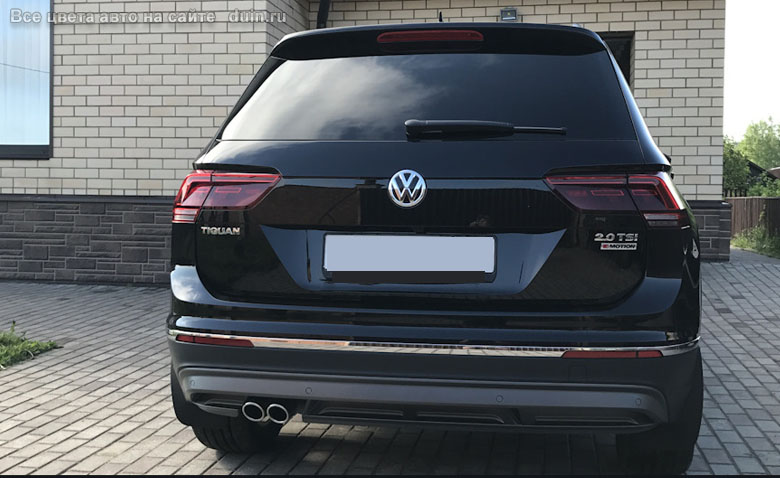 Volkswagen Tiguan Черного цвета