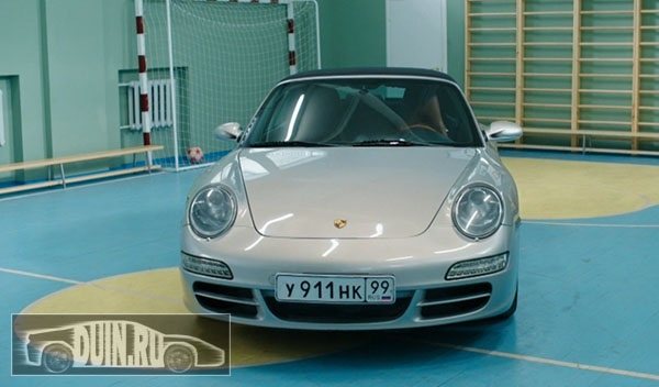 Porsche 911 Carrera S Convertible из сериала Физрук